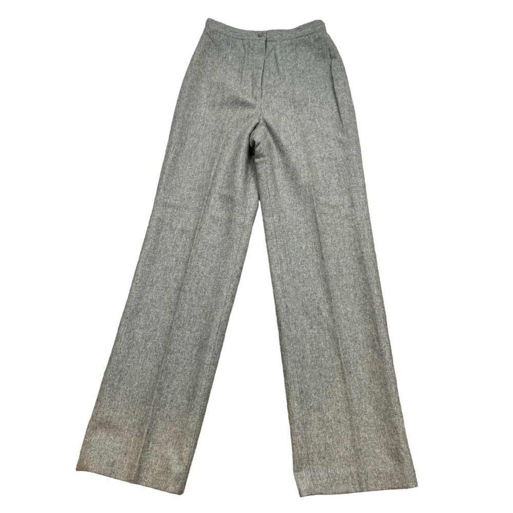 Brand new with Tags Vintage Panther Ladies Grey High Rise Wool Blend‎ Pants Sm